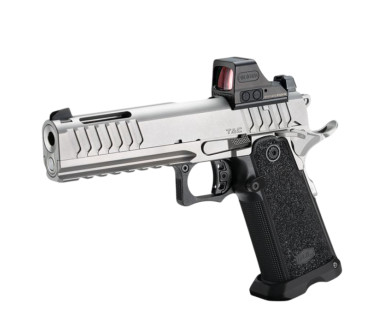 Pistolet BUL SAS II TAC PRO 5 Pouces G2 Inox Calibre 9x19 (point rouge non inclus)