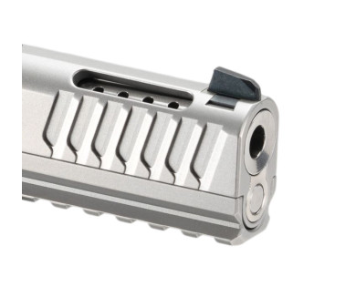 Pistolet BUL SAS II TAC PRO 5 Pouces G2 Inox Calibre 9x19 (point rouge non inclus)