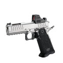 Pistolet BUL SAS II TAC 4.25 Pouces G2 Silver Calibre 9x19 (point rouge non inclus)