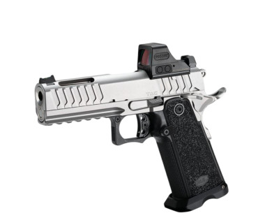 Pistolet BUL SAS II TAC 4.25 Pouces G2 Silver Calibre 9x19 (point rouge non inclus)