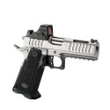Pistolet BUl SAS II TAC PRO 4.25 Pouces G2 Silver Calibre 9x19 (point rouge non inclus)