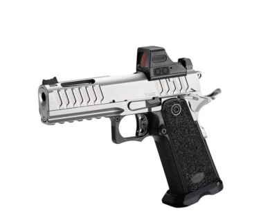 Pistolet BUl SAS II TAC PRO 4.25 Pouces G2 Silver Calibre 9x19 (point rouge non inclus)