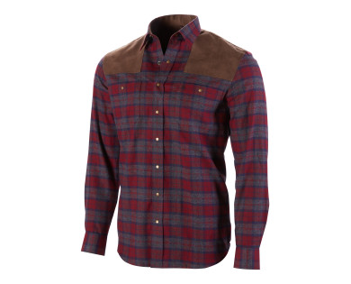 CHEMISE FREDERICK RED BROWNING