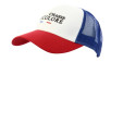 Casquette Chasse Tricolore Bleu Blanc Rouge