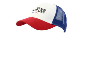 Casquette Chasse Tricolore Bleu Blanc Rouge