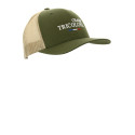 Casquette premium chasse tricolore – Kaki / beige