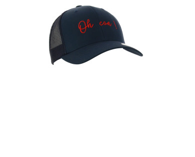 Casquette chasse tricolore – Navy “Oh con !”