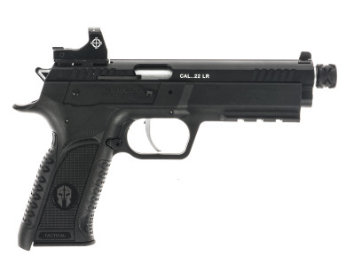 PISTOLET TANFOGLIO FORCE 22L TACTICAL OPTIC READY 22LR NOIR