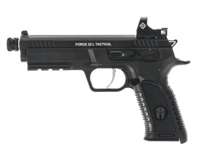 PISTOLET TANFOGLIO FORCE 22L TACTICAL OPTIC READY 22LR NOIR