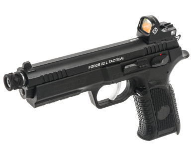 PISTOLET TANFOGLIO FORCE 22L TACTICAL OPTIC READY 22LR NOIR