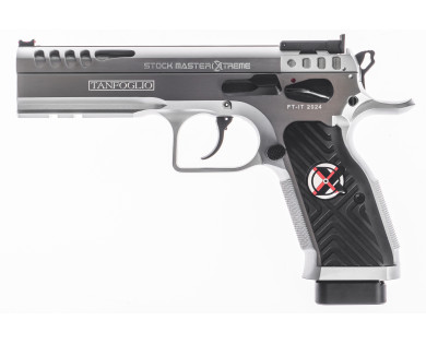 PISTOLET TANFOGLIO STOCK MASTER XTREME 9X19 CHROME