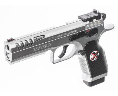 PISTOLET TANFOGLIO STOCK MASTER XTREME 9X19 CHROME