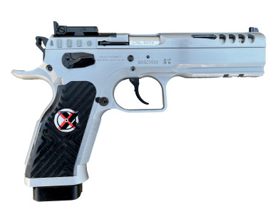 PISTOLET TANFOGLIO STOCK MASTER XTREME OPTIC 9X19 CHROME