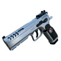 PISTOLET TANFOGLIO STOCK MASTER XTREME OPTIC 9X19 CHROME