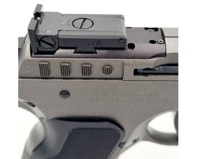 PISTOLET TANFOGLIO LIMITED CUSTOM OPTIC 9X19 TUNGSTEN