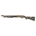 Fusil à pompe WINCHESTER SXP Woodland FDE Defender calibre 12/76 canon 46cm
