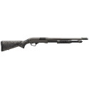 Fusil à pompe WINCHESTER SXP Forged Carbon Hybrid Defender calibre 12/76 canon 46cm