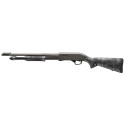 Fusil à pompe WINCHESTER SXP Forged Carbon Hybrid Defender calibre 12/76 canon 46cm