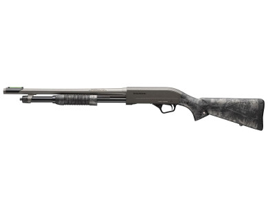 Fusil à pompe WINCHESTER SXP Forged Carbon Hybrid Defender calibre 12/76 canon 46cm