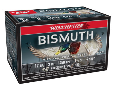 Cartouches WINCHESTER Bismuth calibre 12/76 - 39 grs