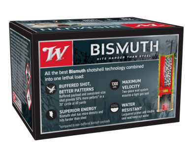 Cartouches WINCHESTER Bismuth calibre 20/76 - 28 grs