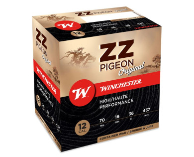 Cartouches Winchester ZZ Pigeon Gen 2 Calibre 12/70 - 36 grammes