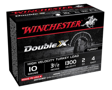 Cartouches WINCHESTER Double X calibre 10/89 - 56grs - No 4
