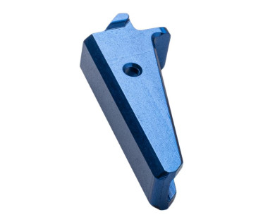 Détente plate pour pistolet FN Herstal modèle Hiper - Bleu
