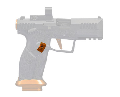 Bouton droit de déverrouillage de chargeur pour pistolet FN Herstal modèle Hiper