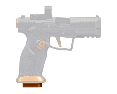 Extension de chargeur 2 coups pour pistolet FN Herstal modèle Hiper
