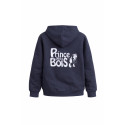 SWEAT ENFANT CHASSE TRICOLORE "PRINCE DES BOIS" NAVY