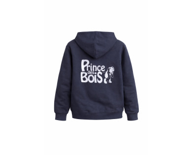 SWEAT ENFANT CHASSE TRICOLORE "PRINCE DES BOIS" NAVY