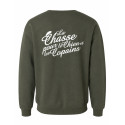Sweat Kaki "Les valeurs tricolore" Chasse tricolore