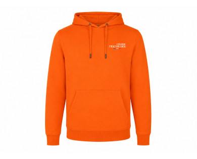 Sweat L'amour du chien - orange CHASSE TRICOLORE