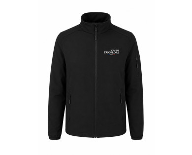 Veste softshell Les valeurs tricolores - noir
