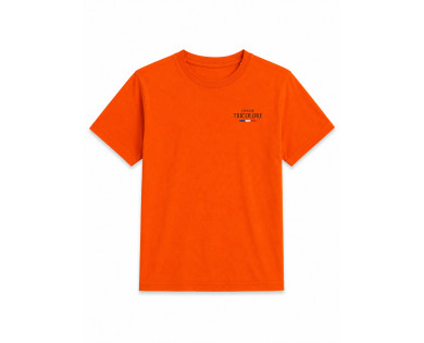 T-shirt enfant L'amour du chien - orange CHASSE TRICOLORE