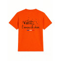 T-shirt enfant L'amour du chien - orange CHASSE TRICOLORE