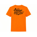 T-Shirt Les Valeurs Tricolores - Orange CHASSE TRICOLORE
