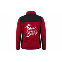 Veste Femme des bois - rouge / noir CHASSE TRICOLORE