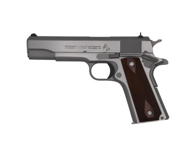 Pistolet COLT 1911 Government Inox Cal.45 ACP 5"