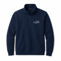 Sweat col zippé L'amour du chien - marine CHASSE TRICOLORE