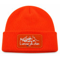 Bonnet "L'amour du chien Chasse" Tricolore - orange