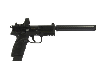 Pistolet FN 502 Noir Tactique Calibre 22 LR Pack Silence