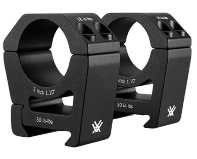Colliers VORTEX Sport diamètre 25,4 mm