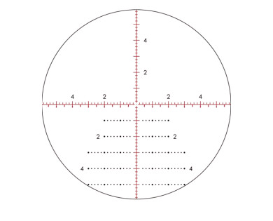 Lunette de tir VORTEX Razor HD Gen III 4-24x44 FFP réticule EBR-7D (Mrad)