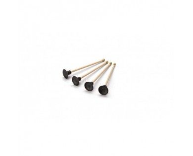 4 fléchettes bois + ventouse pour armes SPEEDY 
