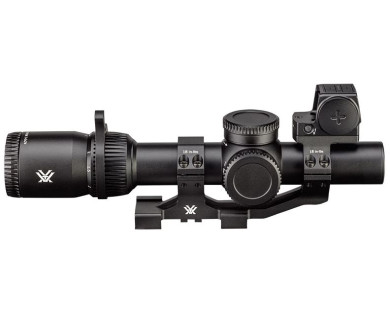 Pack lunette VORTEX Venom 1-6x24 - AR BDC3 IL SFP (MOA) + point rouge Venom + montage Sport