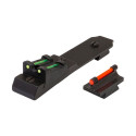 Hausse + guidon fibre optique TRUGLO pour carabine à levier sous garde Winchester/Henry/Marlin