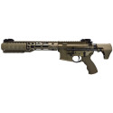 Carabine TROY French Defender TROT PDW FDE calibre .223 Rem canon 10,5''