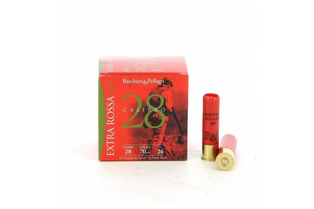 Cartouches B&P Extra Rossa HV calibre 28 BJ